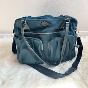 MZ Wallace Bedford blue bag/ diaper bag